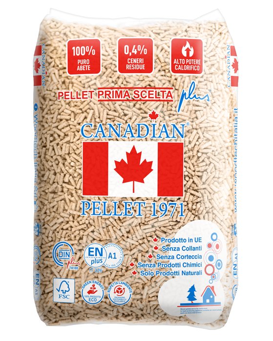 Canadian Pellet 1971 – Bancale 72 sacchi da 15 kg