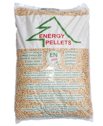 Pellet Energy 100% Abete – Bancale 66 sacchi da 15 kg
